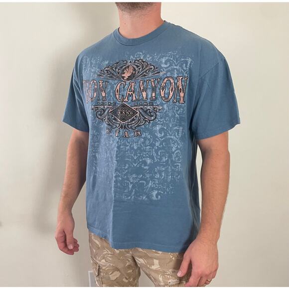 Zion Canyon Y2K Utah T Shirt - Picture 2 of 4